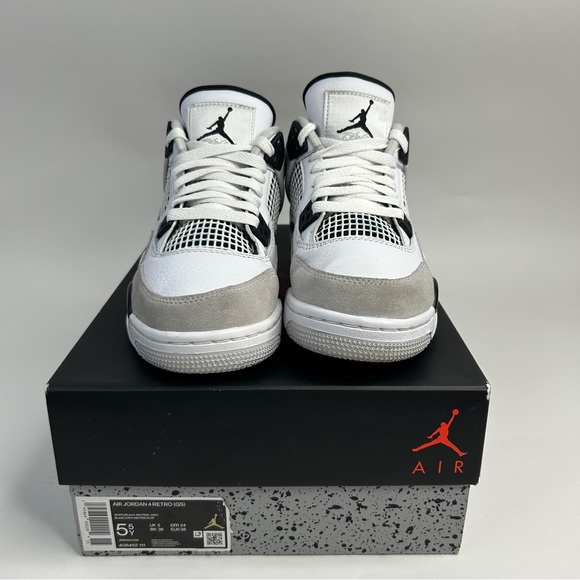 Nike Air Jordan 4 Retro GS “Military Black” 2023 - Picture 2 of 8
